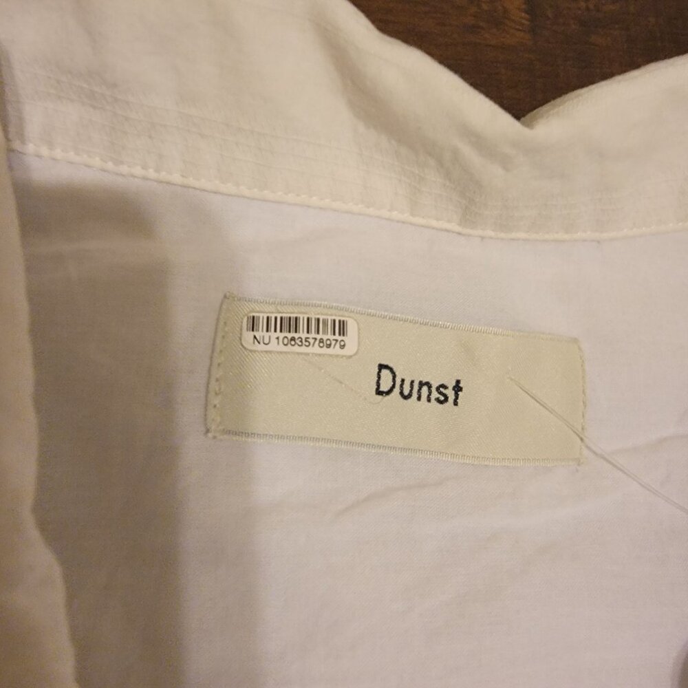 Dunst Embroidered Button Down Tee Womens S Vintage Floral Boho Retro Fresh - Picture 7 of 8